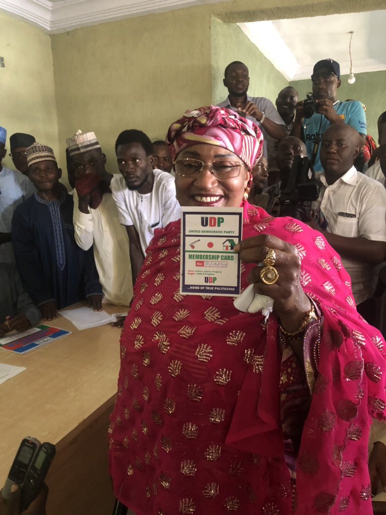 Mama Taraba dumps APC defects to UDP